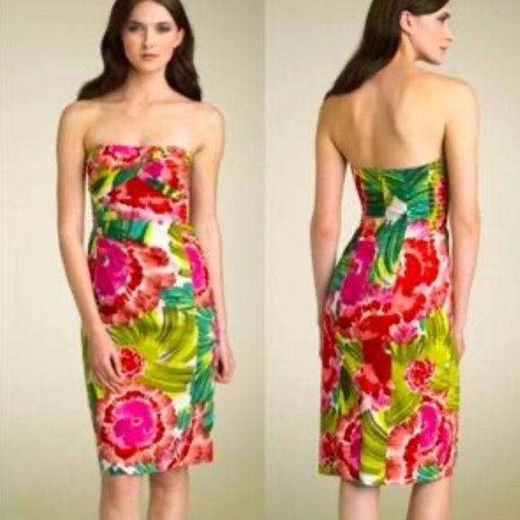 Nanette Lepore Floral removable straps Dress - Picture 2 of 7